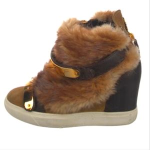 Giuseppe Zanotti Fur Boots